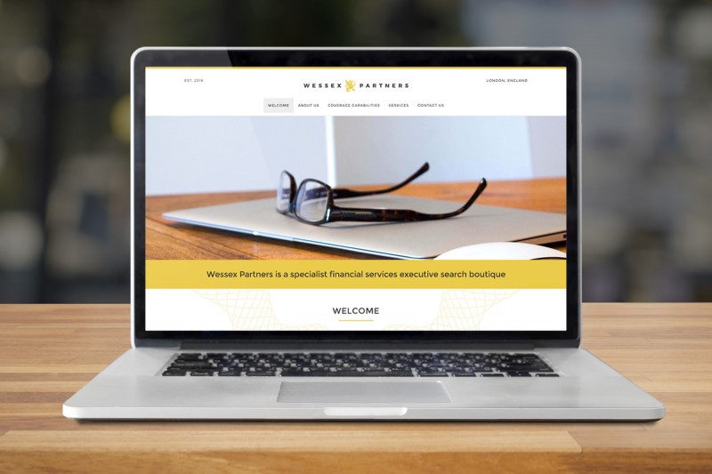 Website design and development for Wessex Partners, a specialist financial executive search consultancy.